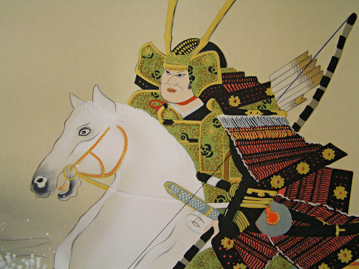 Samurai Warrior on Horse