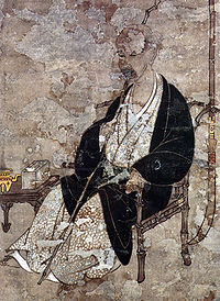 Self-portrait of Iwasa Matabei