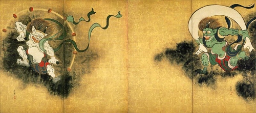 Fujin & Raijin-zu Byobu