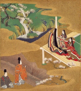 Illustration of the Genji Monogatari Tale