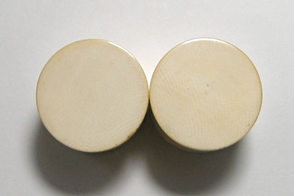 Ivory Roller Ends