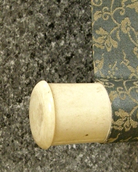 Roller End made from Antler