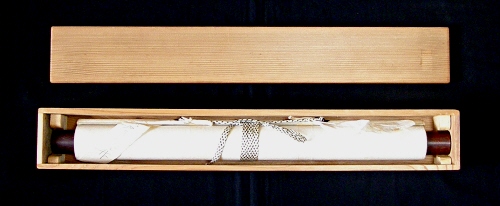 In Wall Scroll Box