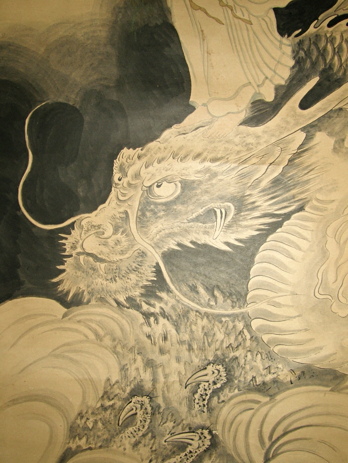 Dragon in Suiboku