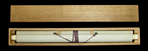 In Wall Scroll Box