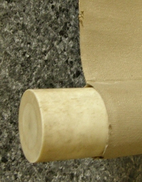 Roller End made from Antler