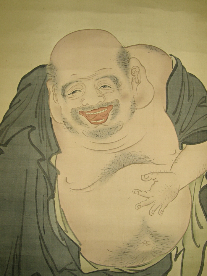 Hotei God, one of the Seven Deities of Good Fortune
