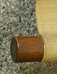 Roller End made from Wood