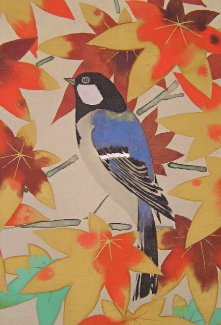 Japanse great tit