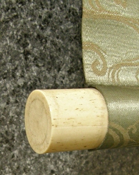 Roller End made from Antler